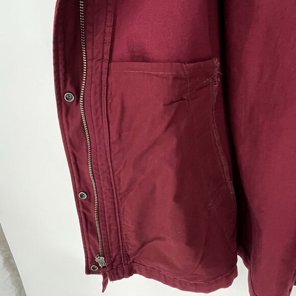 The North Face Shipler Full Zip Hoodie Womens Size Medium  Deep Garnet Red - Picture 13 of 16